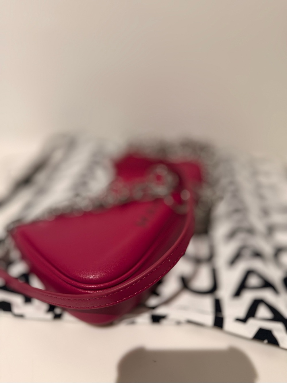 NWT Marc Jacobs THE STAR CHARM SHOULDER BAG - lipgloss pink - Picture 10 of 10
